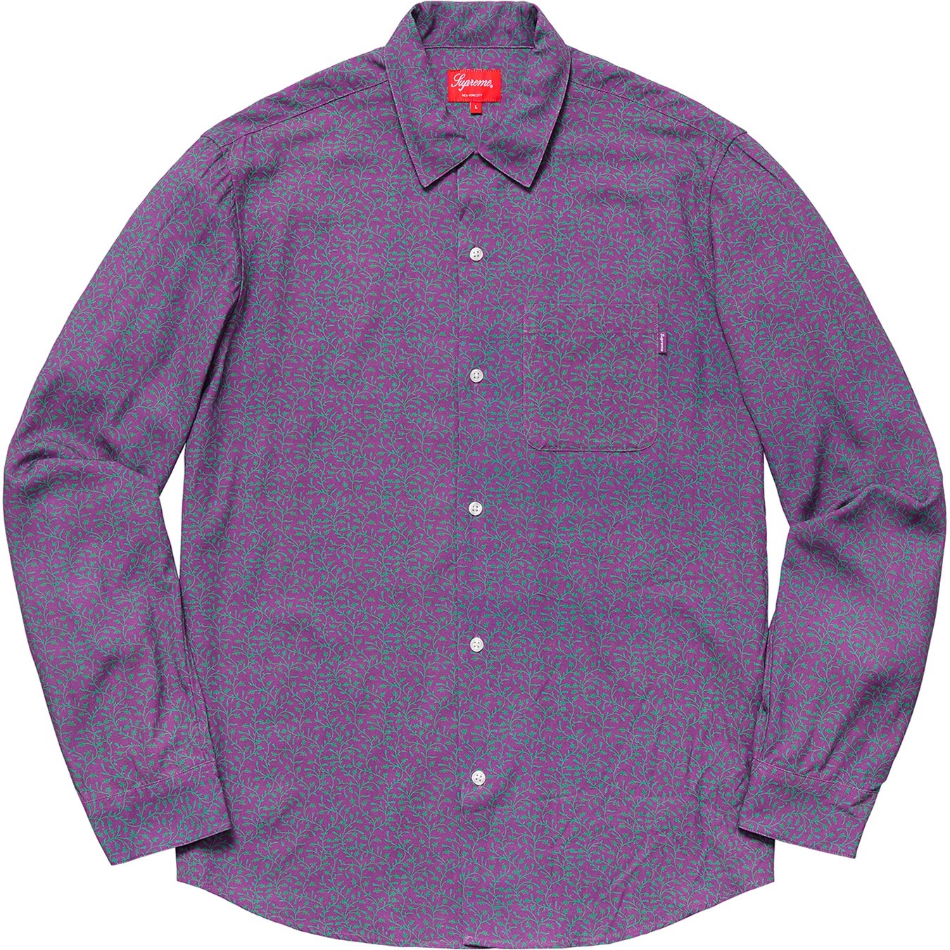 Vines Rayon Shirt view 5